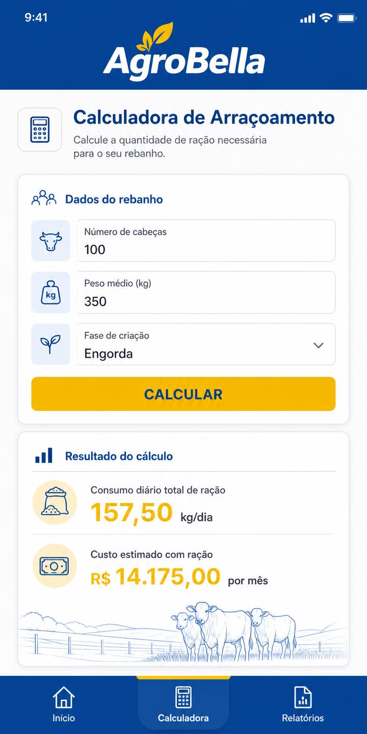 Tela 4 do aplicativo AgroBella